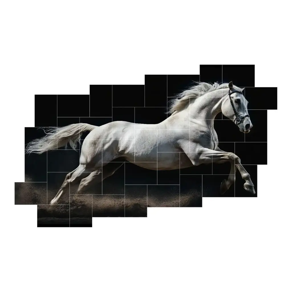 Puz - Horse 05 - 43pcs
