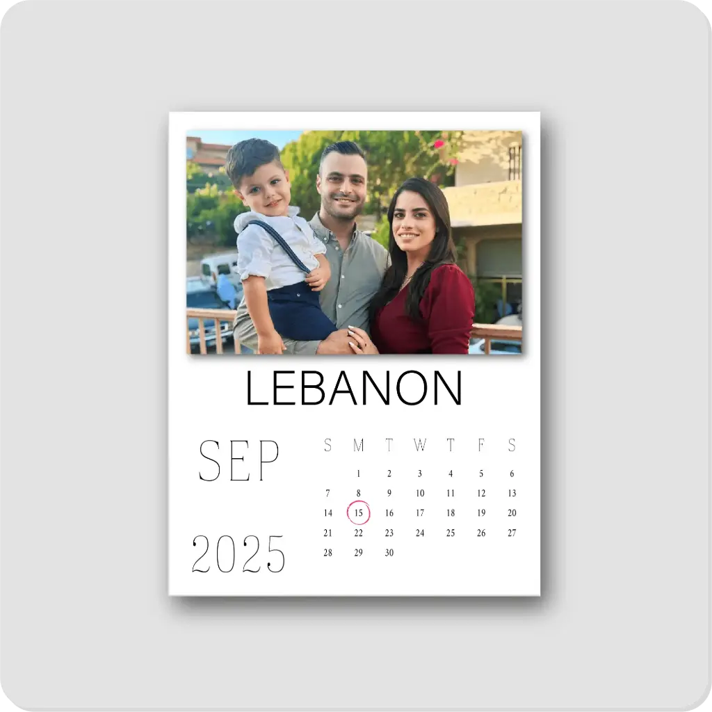 Memory Date Magnet (70x90mm)