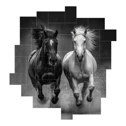 Puz - Horse 03 - 45pcs