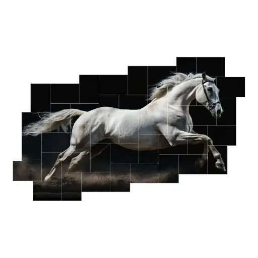 Puz - Horse 05 - 43pcs