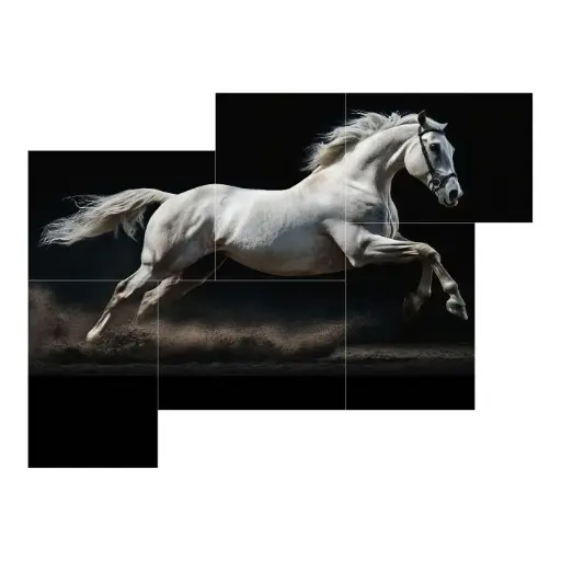Puz F - Horse 05 - 6pcs